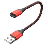 USB 2.0 Adapter Male to Type C Female Connector 480Mbps Data Sync for Laptop PC USB Chargers Extension Converter