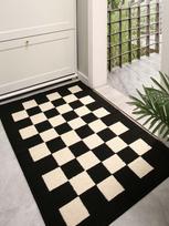 Non-Slip Entryway Rug - Super Absorbent Door Mat for Home, Hallway, Dustproof & Durable Carpet, Water-Resistant Minimalist Floor 50x80cm