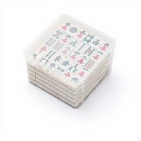 Mahjong Storage Box, additional large organizer, family game accessory 3647 Square 1 Pack #3647 Square 1 Pack