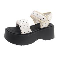 Women Platform Slide Sandals Ruched Strap Non Slip Summer Beach Slippers Outdoor Casual Walking Vacation Shoes Lightweight 35