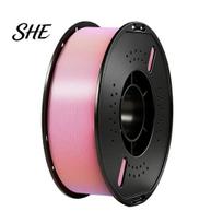 Figure Printing Filament Rainbow Gradient Candy Color PLA Filament, Dimensional Accuracy +/-0.02mm, 1Kg 3D Printer Spool 1.75mm for Most FDM