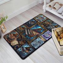 Piano Variations Frames Pattern Rug Floor Mat for Living Room or Bedroom Soft and Comfortable Carpet a Gift for Birthday and Holiday. 40x60cm( 15x23in )
