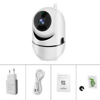 New 360° WI-FI Camera Wireless HD 1080P HD IP Home Security Camera Two-Channel Audio Night Vision CCTV Camera EU Plug