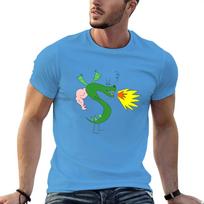 Trogdor Cute Dragon Homestar Runner Tshirt Vintage Anime Shirt Blanks Tees Fruit Of The Loom Unisexs T Shirts S