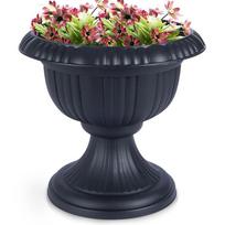 Black metal spice shelf 33.5x6.5x33.5 cm