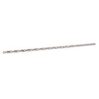 2PCS High Speed Steel Extra Long Drill Bits 200mm Length HSS Drill Bits  For Hardened Metal 4.5x200mm0.18x7.87in