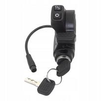 Original throttle grip with switch and ignition for Kukirin G2 Master