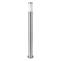Modern garden lamp post 45 cm silver round Ø10cm 1xE27 60W IP44 BROOKLYN Eko-Light