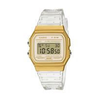 Casio wristwatch Collection F-91WS-7A2JF unisex gold
