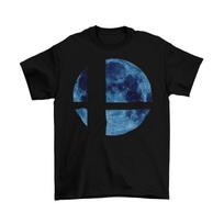 Super Smash Bros. Moon T-Shirt Unisex Adult Funny Sizes Cotton Fighting Game L