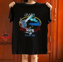 New Yes Band Drama Tour 1980 Unisex T-Shirt Size S-5XL L