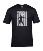 CR7 T-Shirt, Cristiano SIUUU Ronaldo Football Celebration Soccer Unisex Top XL black