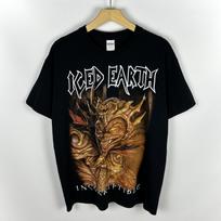 Gildan Iced Earth Rock Band Short Sleeve Tour T Shirt Black Size Large 2017 Crew Unisex T-Shirt XL
