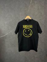 Nirvana Smile rock band tee Unisex T-Shirt M