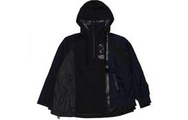 Nike Women's X Sacai Double Zip Jacket 'Black/Dark Obsidian' CD6297-010 S