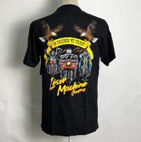 Loser Machine Men's T-Shirt Past and Present Black Size 3XL NWT Motorcycle Eagle Unisex T-Shirt M
