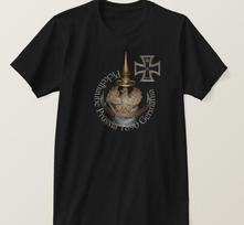 Prussian GerUnisex Eagle Helmet 1914 Cross Printed Unisexs Gift TShirt Summer Cotton Short Sleeve ONeck T Shirt New S3XL S