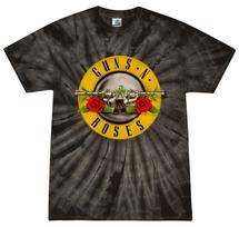 Guns N Roses Tie-Dye T-Shirt Rock Band Classic Youth and Adult Size Cotton Tee XXL