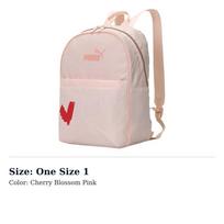 PUMA Polyester Backpack Regular Womens Cherry Blossom Pink 077936-02 One Size 1