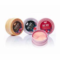 KOELF Hydro Gel Eye Patch 3 SET (auksinis, rubinas, perlas) Korėjos kosmetika black