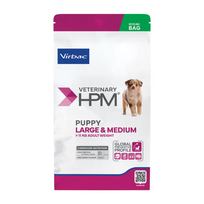 Virbac Veterinary HPM Puppy Dog Large & Medium sausas pašaras augantiems didelių ir vidutinių veislių šuniukams - 12 kg