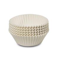 Keksiukų formelės 100 vnt. baltos spalvos "Easy Bake" Ø7x3cm