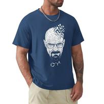 Breaking Bad TV Heisenberg Chemija Marškinėliai Moterims Vyriškas Marškinėlis Medvilniniai Vasariniai Marškinėliai Trumpomis Rankovėmis Grafiniai Marškinėliai Viršūnės#Spalva S