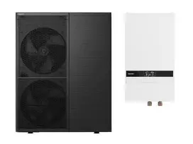 Panasonic šilumos siurblio KOMPLEKTAS T-Cap R290, M karta, 9-16 kW tenas 9kW 400V / 12KW 400V - SDC0316M9E8 / WH-WXG12ME8