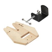 Bench Pin Clamp Jeweler Table Jewelers Adjustable V Groove Wooden Workbench for Jewelry Style B