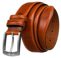 PTN Narrow Leather Belt LTP-CRU-135-9494 Tan