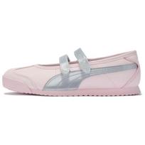 Puma Turino 2 Ballet Comfortable Versatile Mary Jane Shoes Women shoes Silver Pink 409079-03 35.5