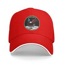 Apollo 11 Mission Patch Baseball Cap  Outdoor Sport Dropshipping Trucker Hat Unisex Men y2k Cool Print Baseball Caps One Size