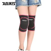 Aolikes Kids Thick Sponge Knee Pads for Dance Volleyball Tennis Sport Gym Kneepads Children Knee Protection Support S