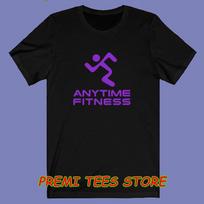 Anytime Fitness Gym Men's Black Size S-3XL L