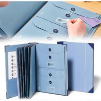 Document Organizer Folio,in Case I Go Missing Binder, for Important Papers, Emergency Binder, Birth Certificates, Social Security Cards, Passports