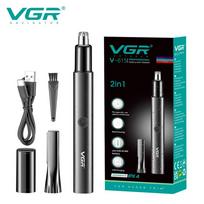 VGR V-615 Convenient Hair Trimming Set 2-in-1 Nose Hair Trimmer Deep Cleaning IPX4 Full Body Water Wash Hair Removal Device Household Shaving Razor