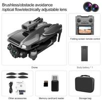 M66 New Folding Drone 4,5  Screen 25 Min Battery 8K Movie Camera Optical Flow Position Aircrafting Obstacle Avoidance Brushless