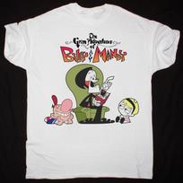 The Grim Adventures of Billy  Mandy Unisex Cotton T-shirt Funny Gift L beige