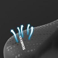 Rockbros Mtb dviračio balnelis su Led lempute - juodas