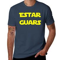 Estar Guars Tshirt Trendy Print Short Sleeve Tshirt S