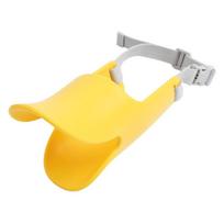 Adjustable Strap Anti Bite Muzzle Duckbill Shape Soft Dog Muzzle Dog Muzzle Cover  Bite Prevention S