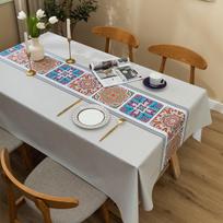 Tablecloth, Coffee Table Pad, Desk Mat, PVC Waterproof And Oil-Proof, Heat Insulation, Rectangular Table Surface Protector, 1.4*1.8