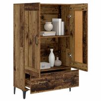 Highboard Reclaimed Wood 70 x 31 x 115 cm Engineered Wood