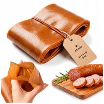 Natural protein casing - caramel, diameter 65 mm - 5 m for smoking and steaming