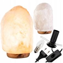 WHITE salt lamp - natural Himalayan salt 5-7 kg - ionizer