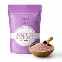 Soul Magik 7 Chakra Bath Salt 200g Energy Cleansing & Chakra Balancing Spiritual Bath Soak Aura Cleansing, Stress Relief, Meditation & Healing Ritu