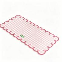 Non Slip Computer Desk Mat Plaid Pattern Keyboard Pad Cartoon Mouse Pad  Game Use Style1