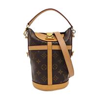 [Pre-Owned] Duffle Classic Monogram S-Lock Detachable Shoulder Strap Coated Canvas Leather - Good #Q99DJC ONE SIZE
