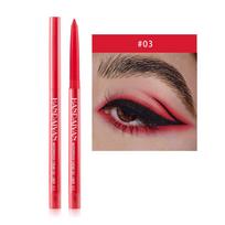 Handaiyan Women's Waterproof Gel Eyeliner Pencil, Fine Tip, 20 Colors, Pearlescent & Matte, Smudge-Proof, Starry Sky Effect