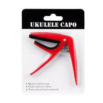 Red Universal Ukulele Capo White Uk Tone Clip Ukulele Accessories Ukulele Tuning Clamp  Classical